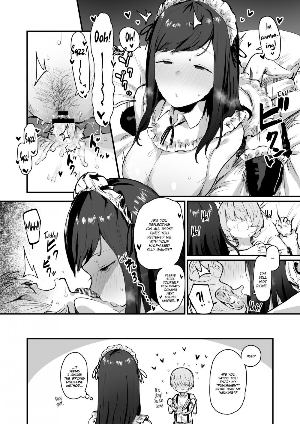 Hentai Manga Comic-My Apathetic Maid & Omake Creampie Illustration-Read-5